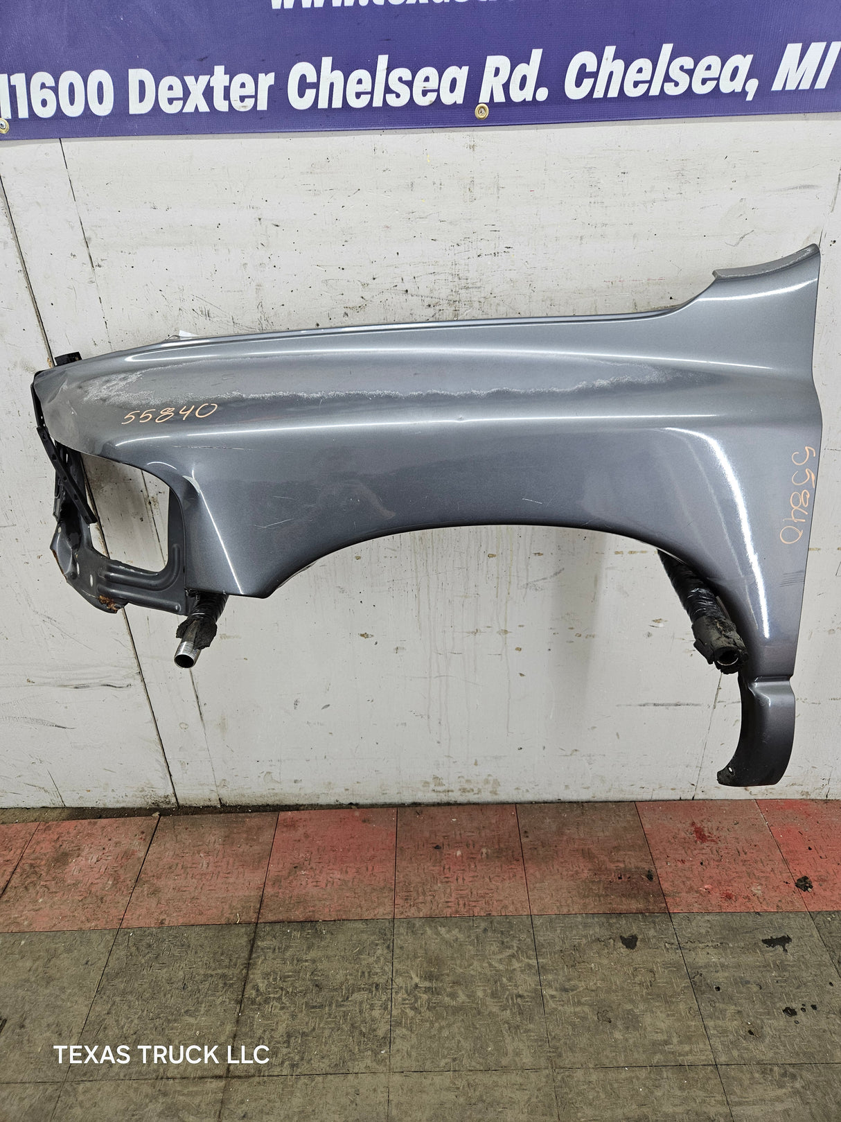 2003-2005 Dodge Ram 3rd Gen 1500 2500 3500 LH Driver Side Fender - Gray