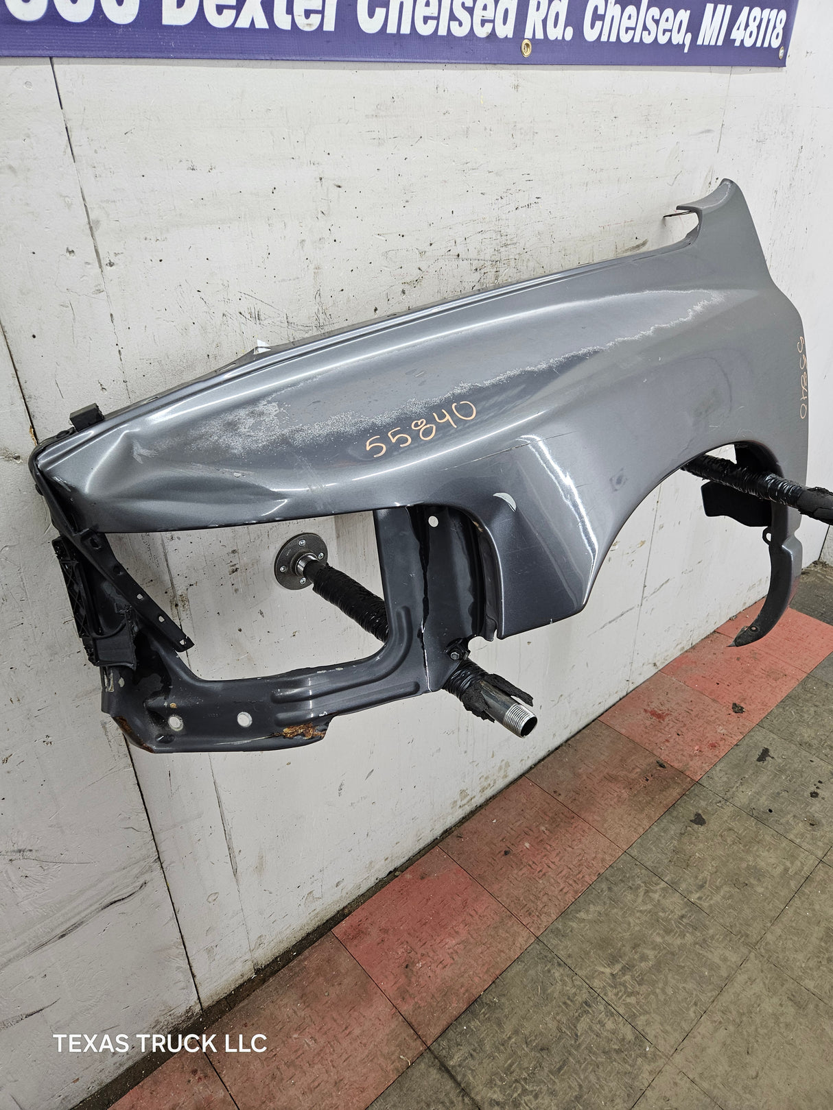 2003-2005 Dodge Ram 3rd Gen 1500 2500 3500 LH Driver Side Fender - Gray