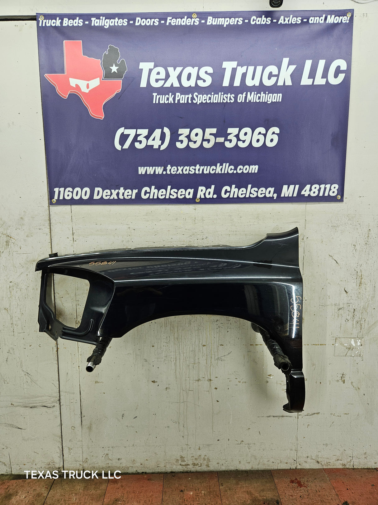 2006-2008 Dodge Ram 3rd Gen 1500 2500 3500 LH Driver Side Fender - Black