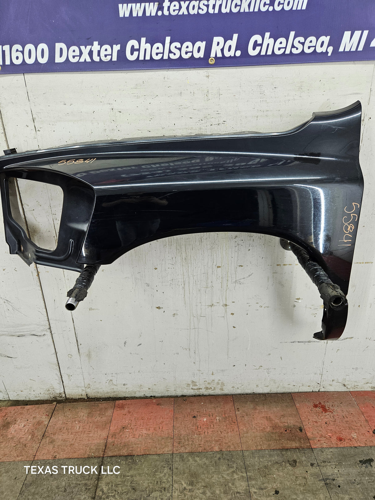 2006-2008 Dodge Ram 3rd Gen 1500 2500 3500 LH Driver Side Fender - Black
