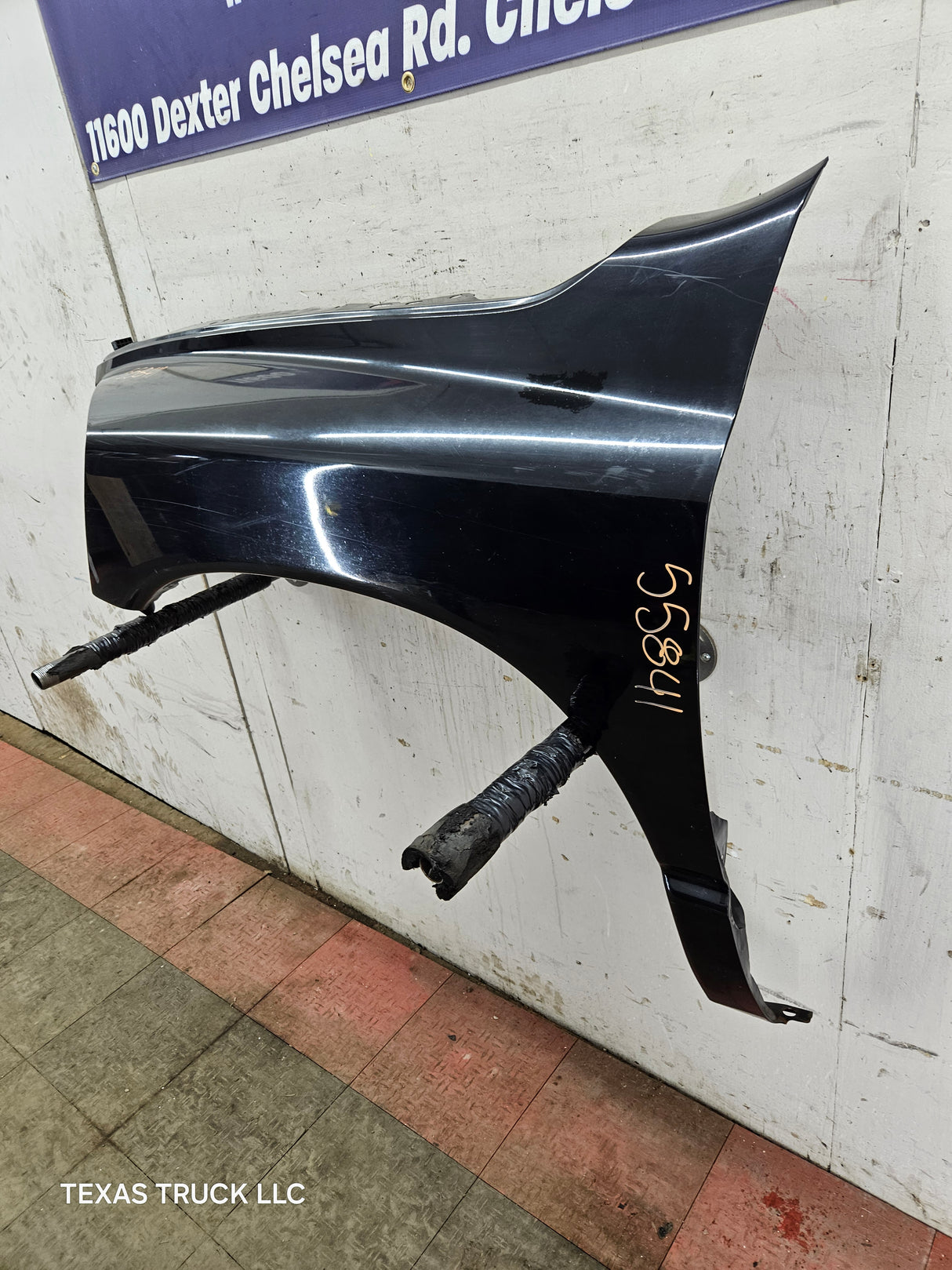 2006-2008 Dodge Ram 3rd Gen 1500 2500 3500 LH Driver Side Fender - Black