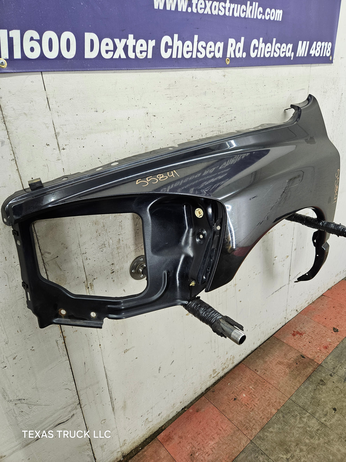 2006-2008 Dodge Ram 3rd Gen 1500 2500 3500 LH Driver Side Fender - Black