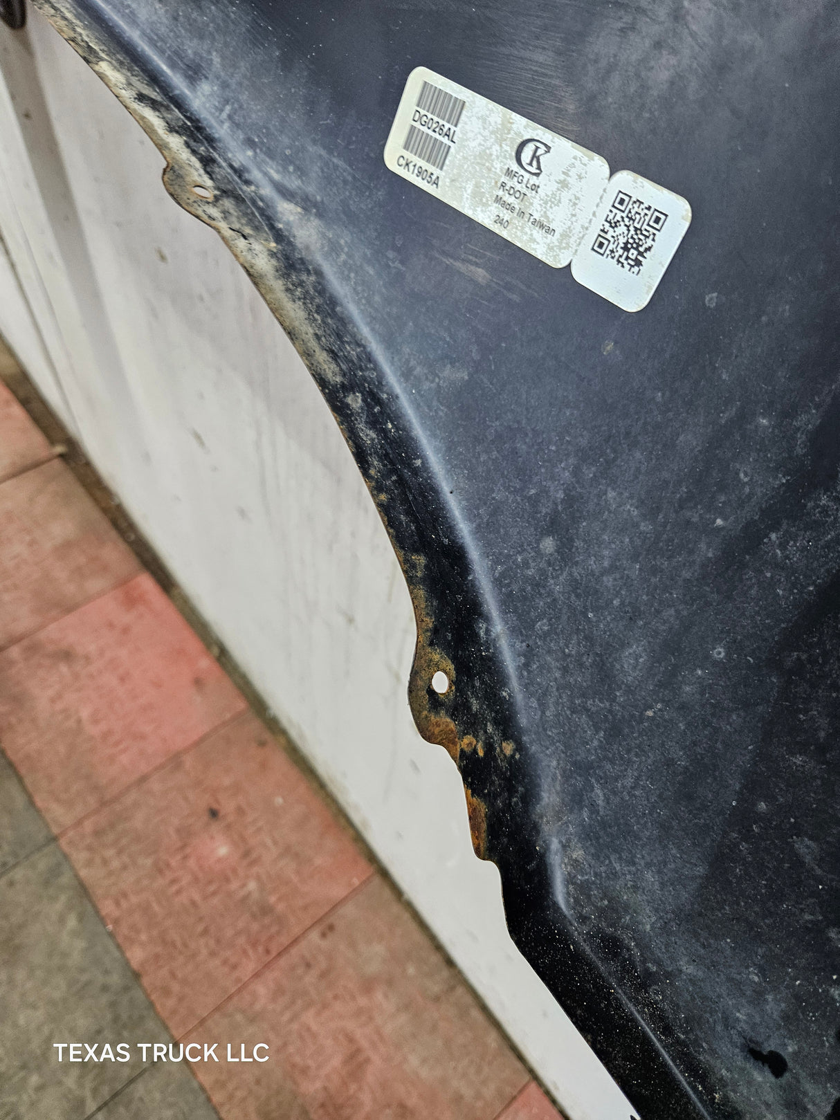 2006-2008 Dodge Ram 3rd Gen 1500 2500 3500 LH Driver Side Fender - Black