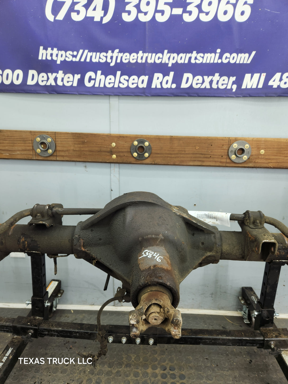 1994-1999 2nd Gen Dodge Ram 3500 Dually 4x4 Rear Axle 4.10 Ratio Cummins Diesel Gas