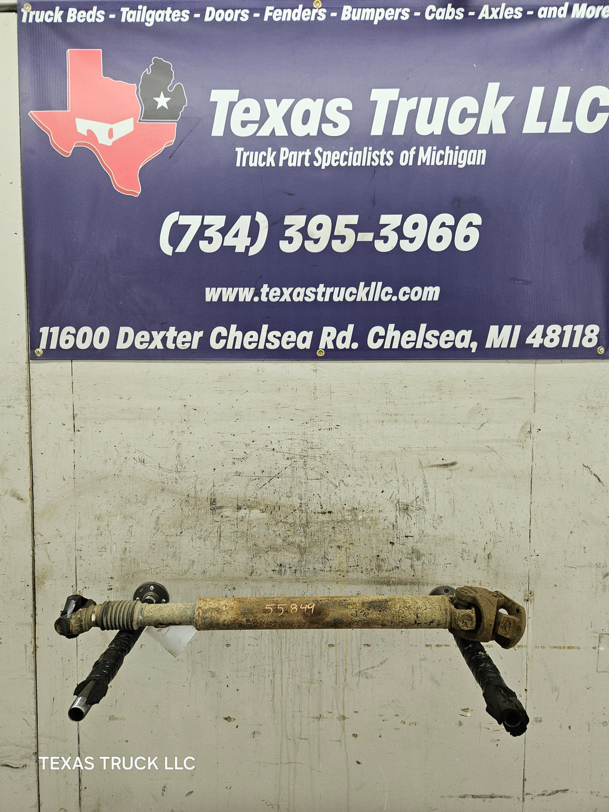 2003-2010 Ford F250 F350 F450 F550 Super Duty Front Drive Shaft 5C34-4A376-DF