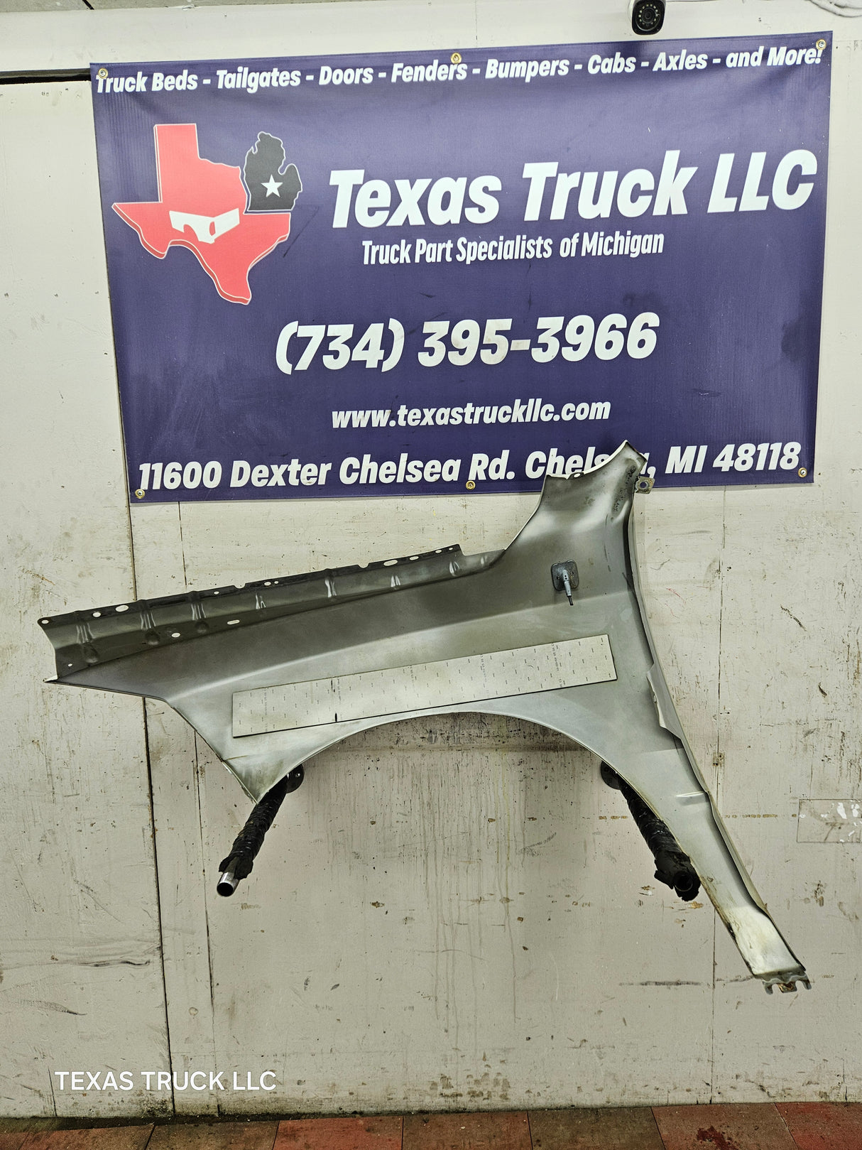 2009-2018 Dodge Ram 4th Gen RH Passenger Side Front Fender 1500 2500 3500 - Light Graystone Pearl Coat