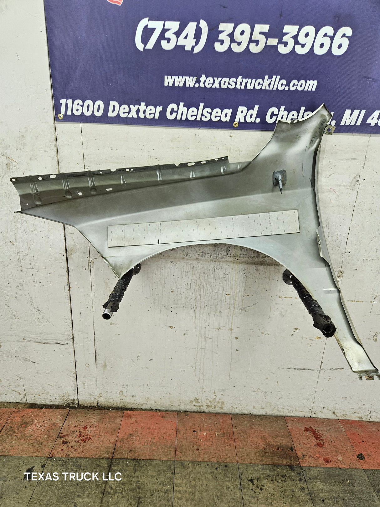 2009-2018 Dodge Ram 4th Gen RH Passenger Side Front Fender 1500 2500 3500 - Light Graystone Pearl Coat