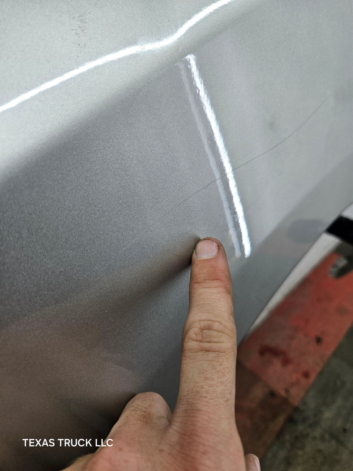 2009-2018 Dodge Ram 4th Gen LH Driver Side Front Fender 1500 2500 3500 - Light Graystone Pearl Coat