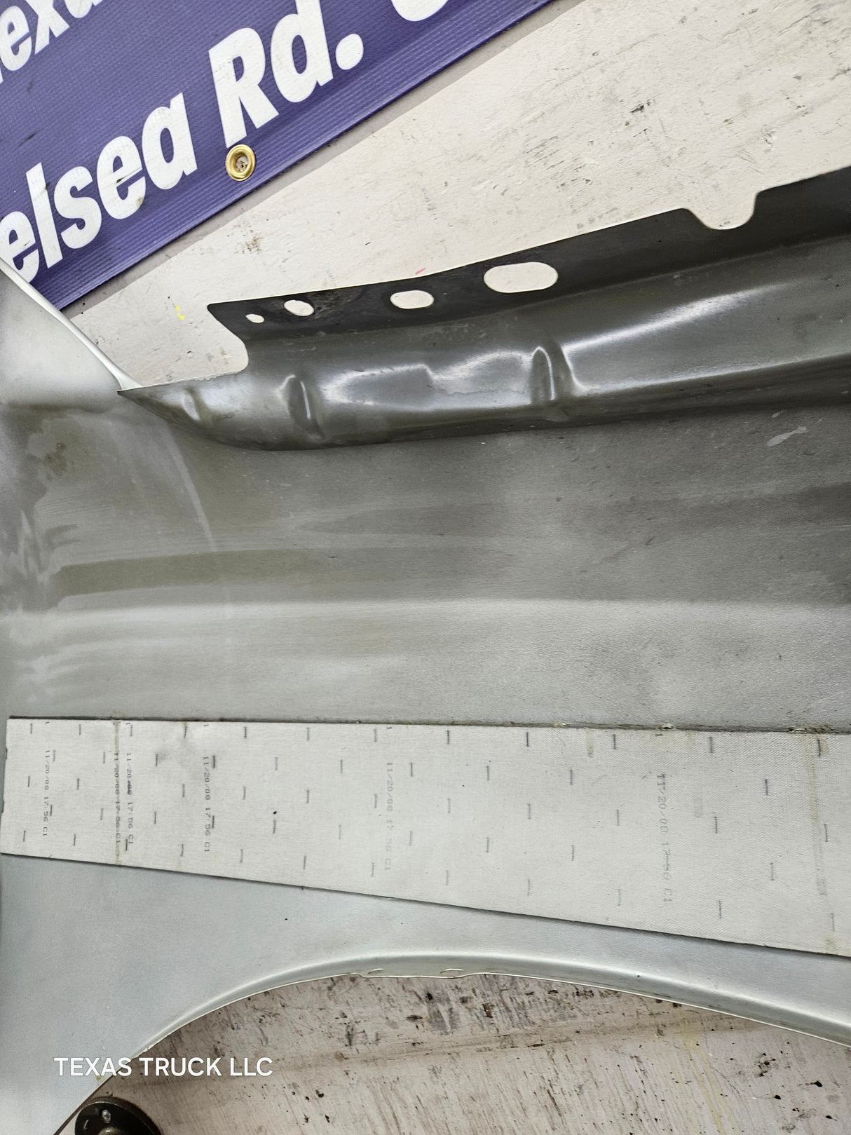 2009-2018 Dodge Ram 4th Gen LH Driver Side Front Fender 1500 2500 3500 - Light Graystone Pearl Coat