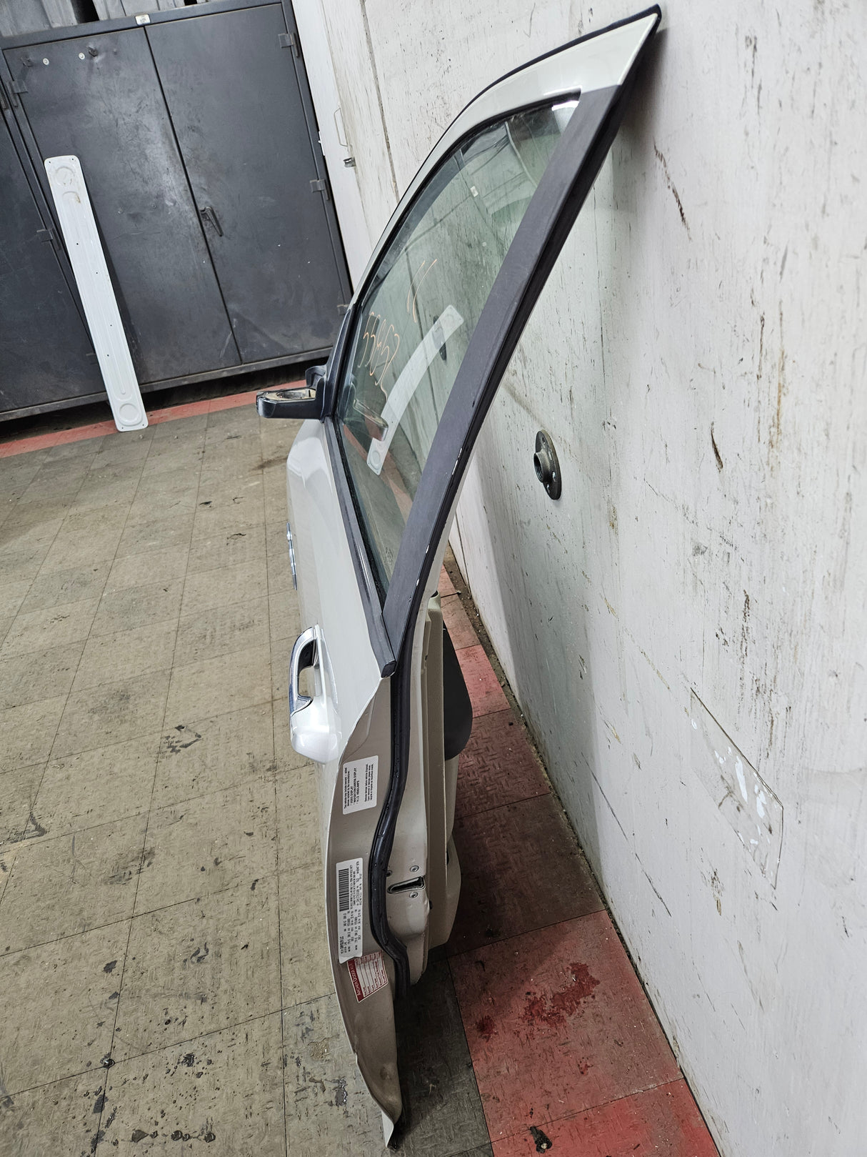 2009-2018 Dodge Ram 4th Gen Driver Side LH Front Quad Cab Door 1500 2500 3500 4500 5500 - Light Graystone Pearl Coat