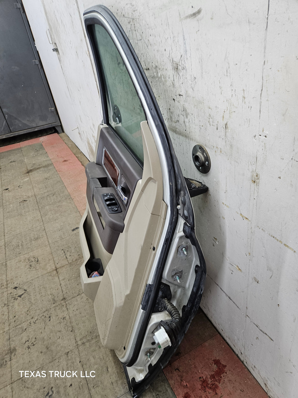 2009-2018 Dodge Ram 4th Gen Driver Side LH Front Quad Cab Door 1500 2500 3500 4500 5500 - Light Graystone Pearl Coat