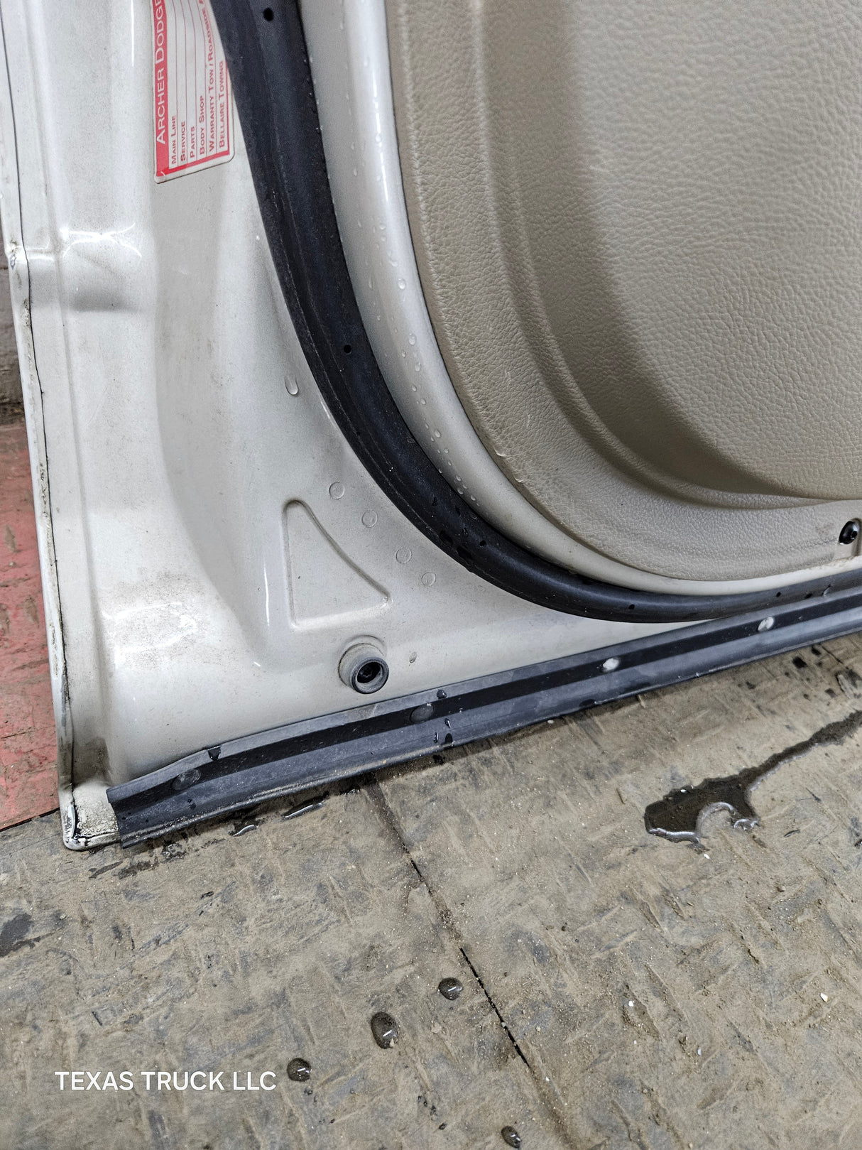 2009-2018 Dodge Ram 4th Gen Driver Side LH Front Quad Cab Door 1500 2500 3500 4500 5500 - Light Graystone Pearl Coat