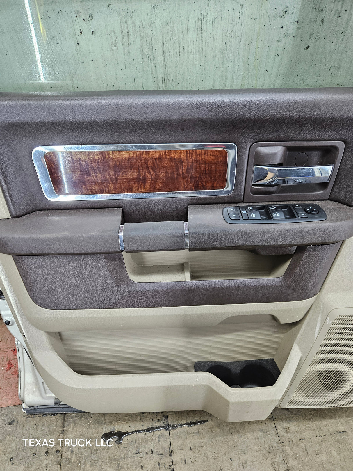 2009-2018 Dodge Ram 4th Gen Driver Side LH Front Quad Cab Door 1500 2500 3500 4500 5500 - Light Graystone Pearl Coat