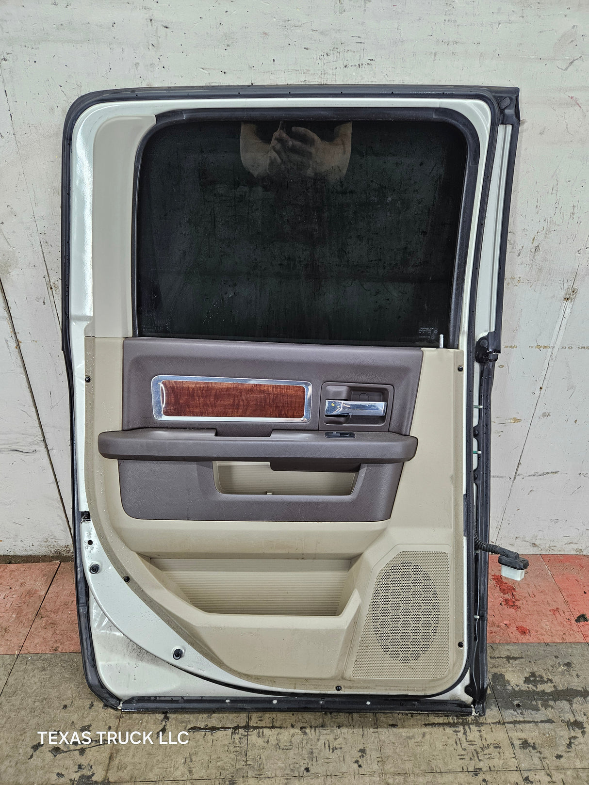 2009-2018 Dodge Ram 4th Gen LH Driver Side Rear CREW Cab Door 1500 2500 3500 4500 5500 - Light Graystone Pearl Coat
