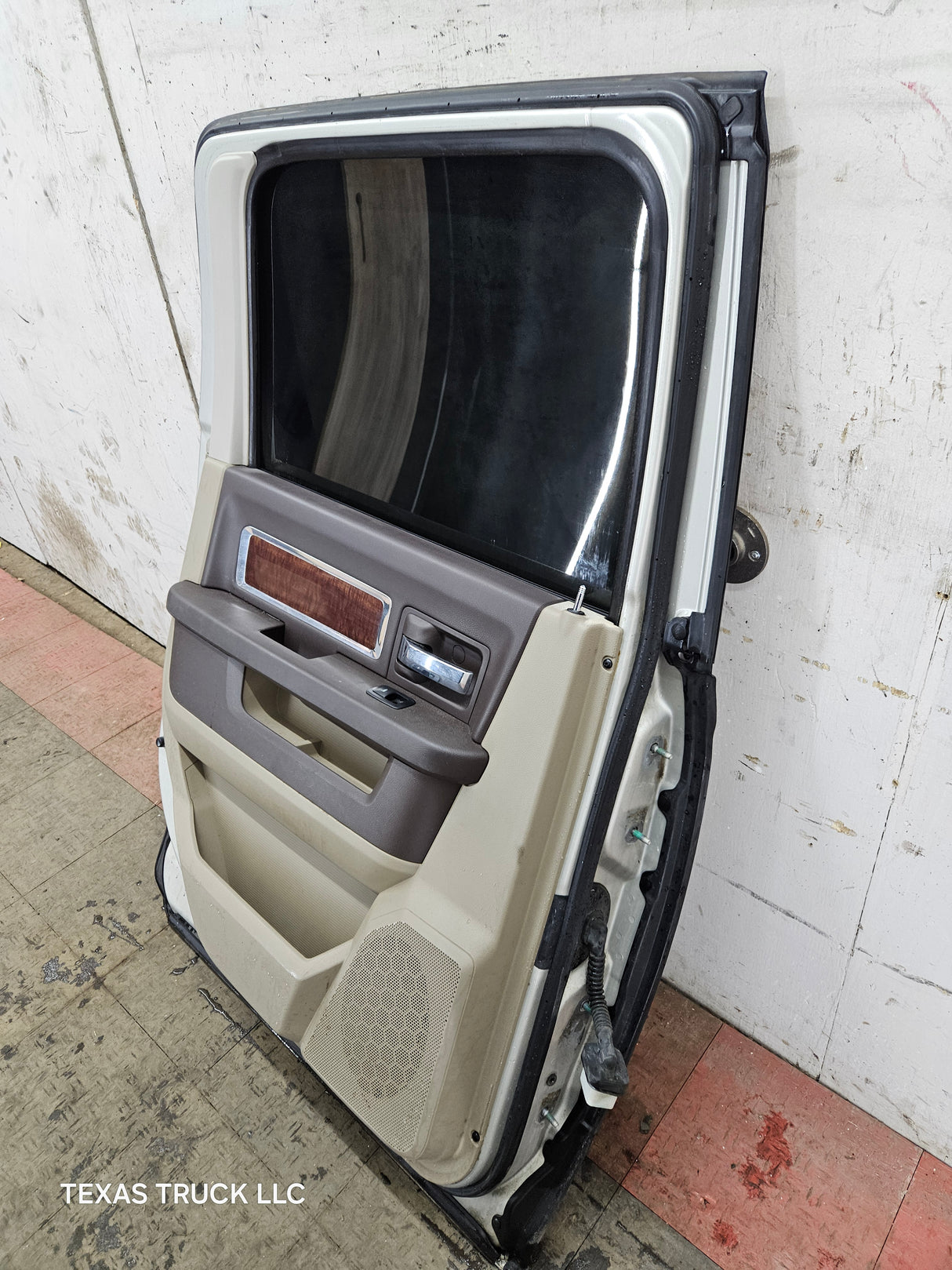 2009-2018 Dodge Ram 4th Gen LH Driver Side Rear CREW Cab Door 1500 2500 3500 4500 5500 - Light Graystone Pearl Coat