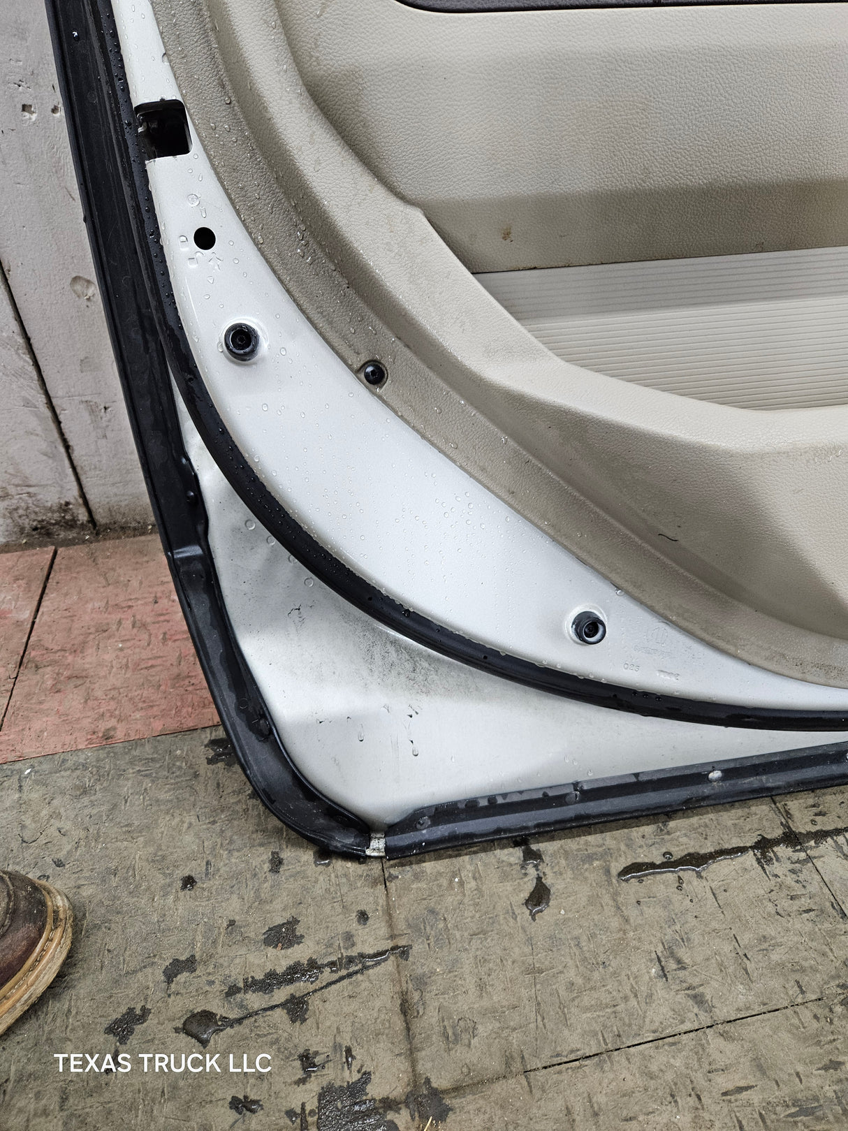 2009-2018 Dodge Ram 4th Gen LH Driver Side Rear CREW Cab Door 1500 2500 3500 4500 5500 - Light Graystone Pearl Coat