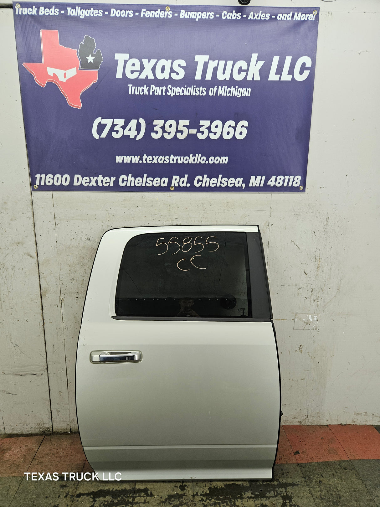 2009-2018 Dodge Ram 4th Gen Passenger Side Rear CREW Cab Door 1500 2500 3500 4500 5500 - Light Graystone Pearl Coat