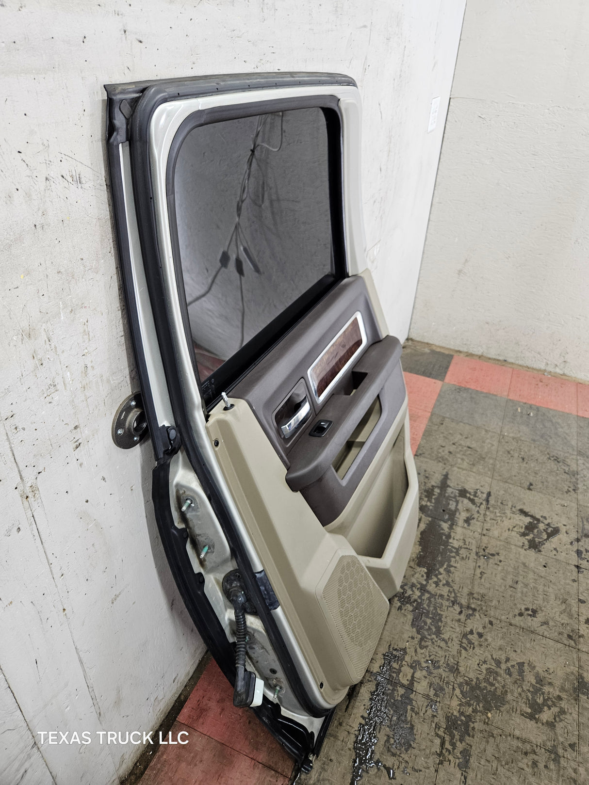 2009-2018 Dodge Ram 4th Gen Passenger Side Rear CREW Cab Door 1500 2500 3500 4500 5500 - Light Graystone Pearl Coat