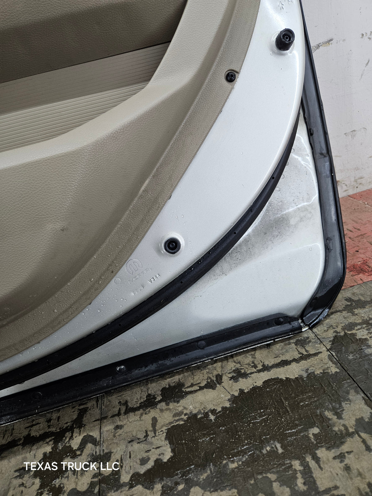 2009-2018 Dodge Ram 4th Gen Passenger Side Rear CREW Cab Door 1500 2500 3500 4500 5500 - Light Graystone Pearl Coat