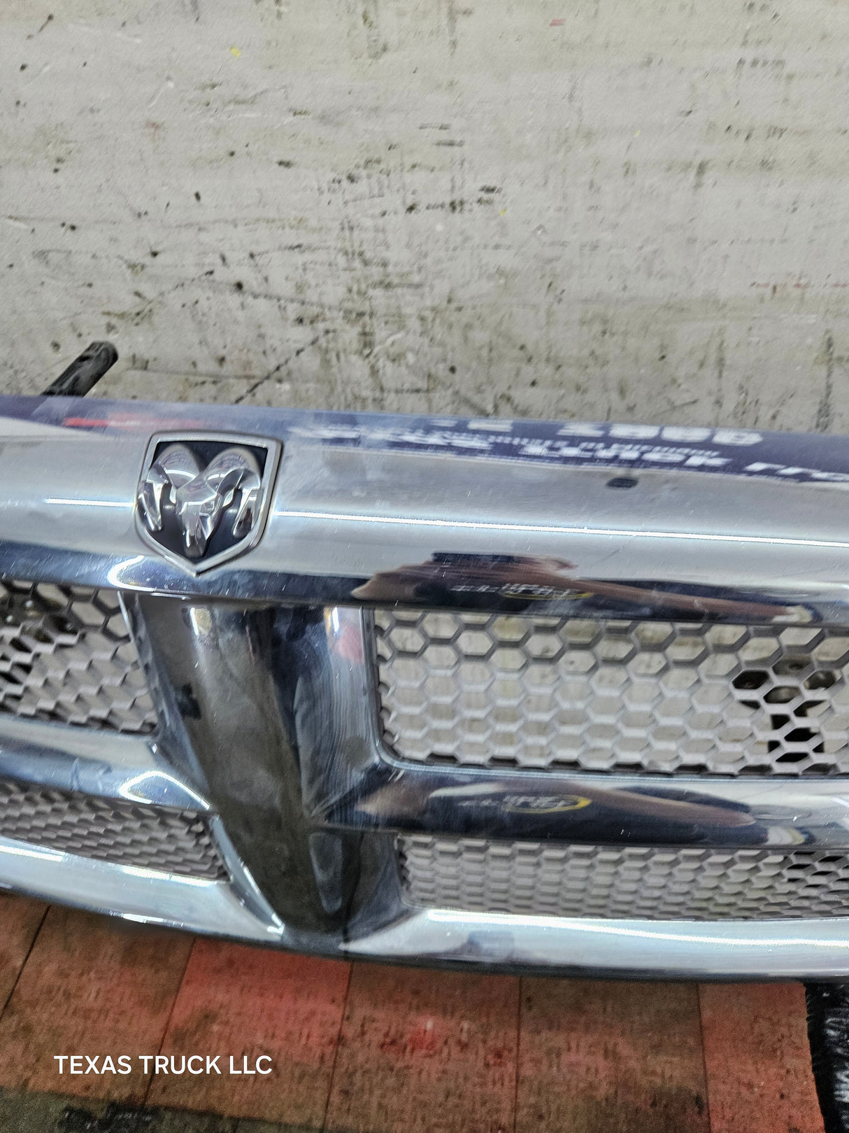 2002-2005 Dodge Ram 3rd Gen 1500 2500 3500 Chrome Grill