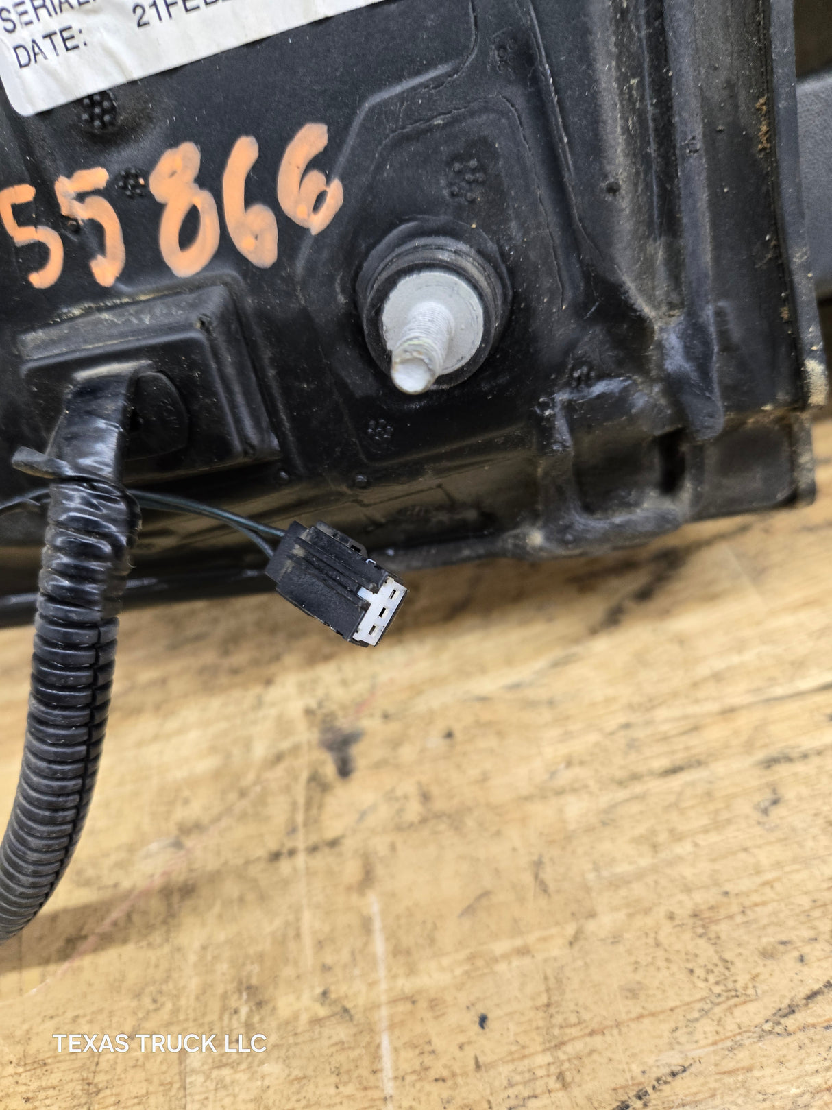 2008-2016 Ford Super Duty F250 F350 F450 F550 RH Passenger Side Manual Towing Mirror OEM