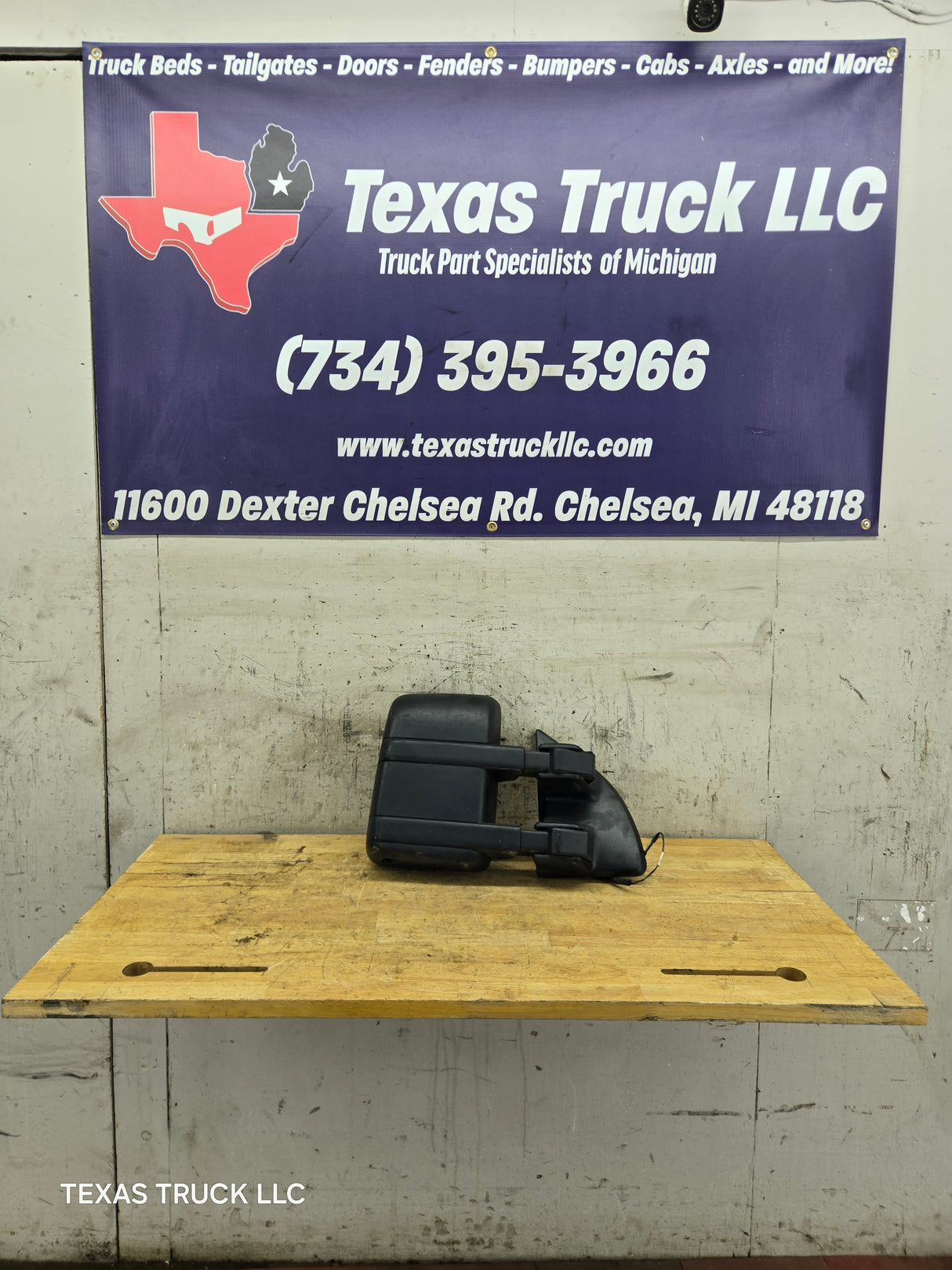 2008-2016 Ford Super Duty F250 F350 F450 F550 RH Passenger Side Manual Towing Mirror OEM