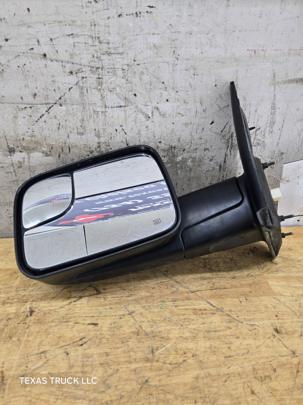 2002-2008 Dodge Ram 3rd Gen 1500 2500 3500 LH Driver Side Tow Mirror Power Adjust