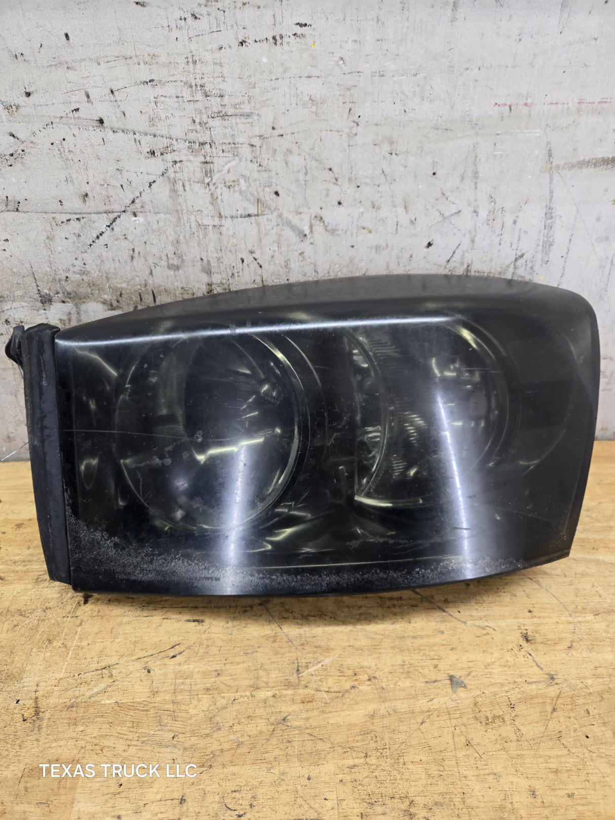 2006-2008 Dodge Ram 3rd Gen 1500 2500 3500 Smoked Headlight Pair