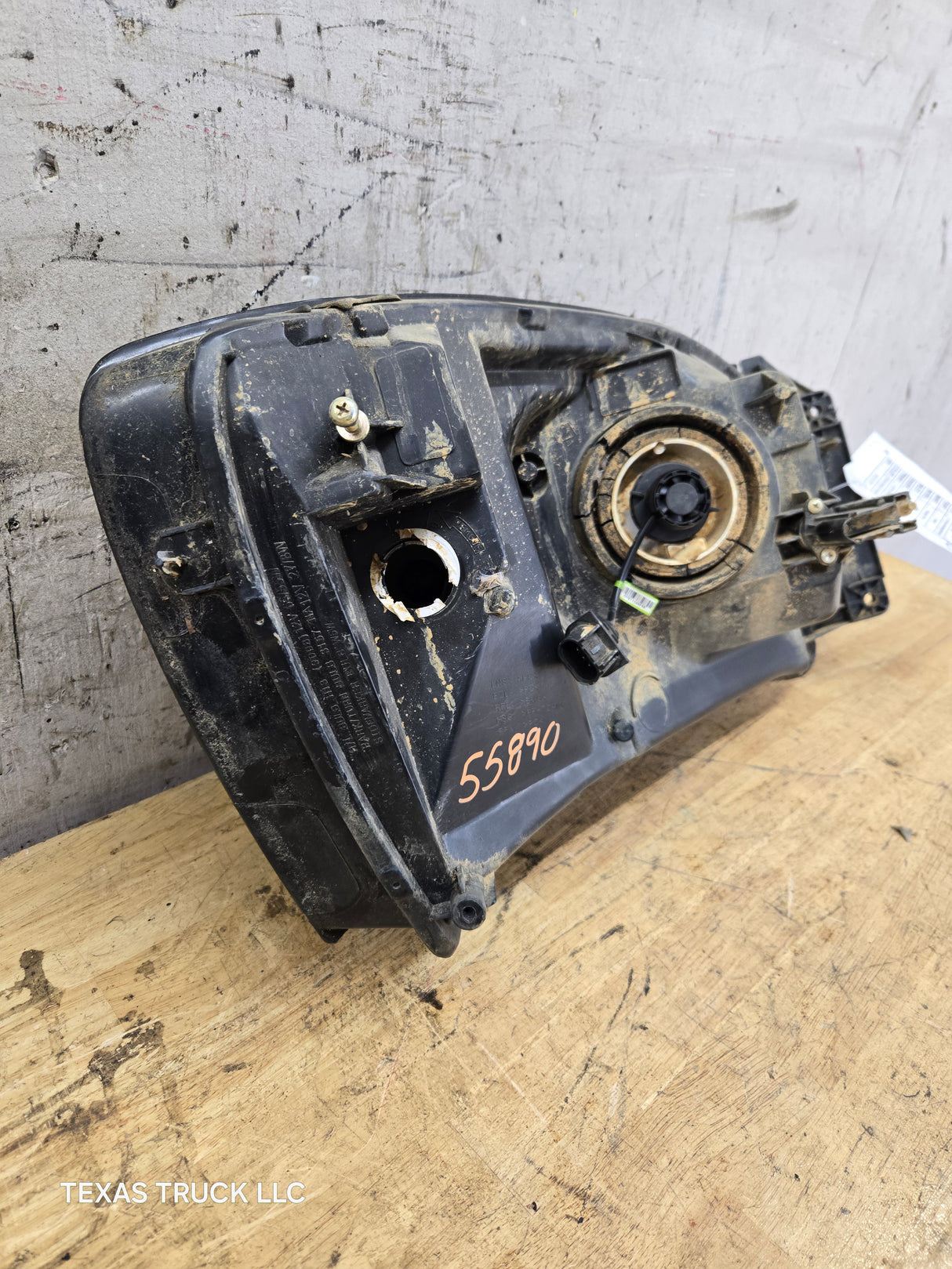 2006-2008 Dodge Ram 3rd Gen 1500 2500 3500 Smoked Headlight Pair