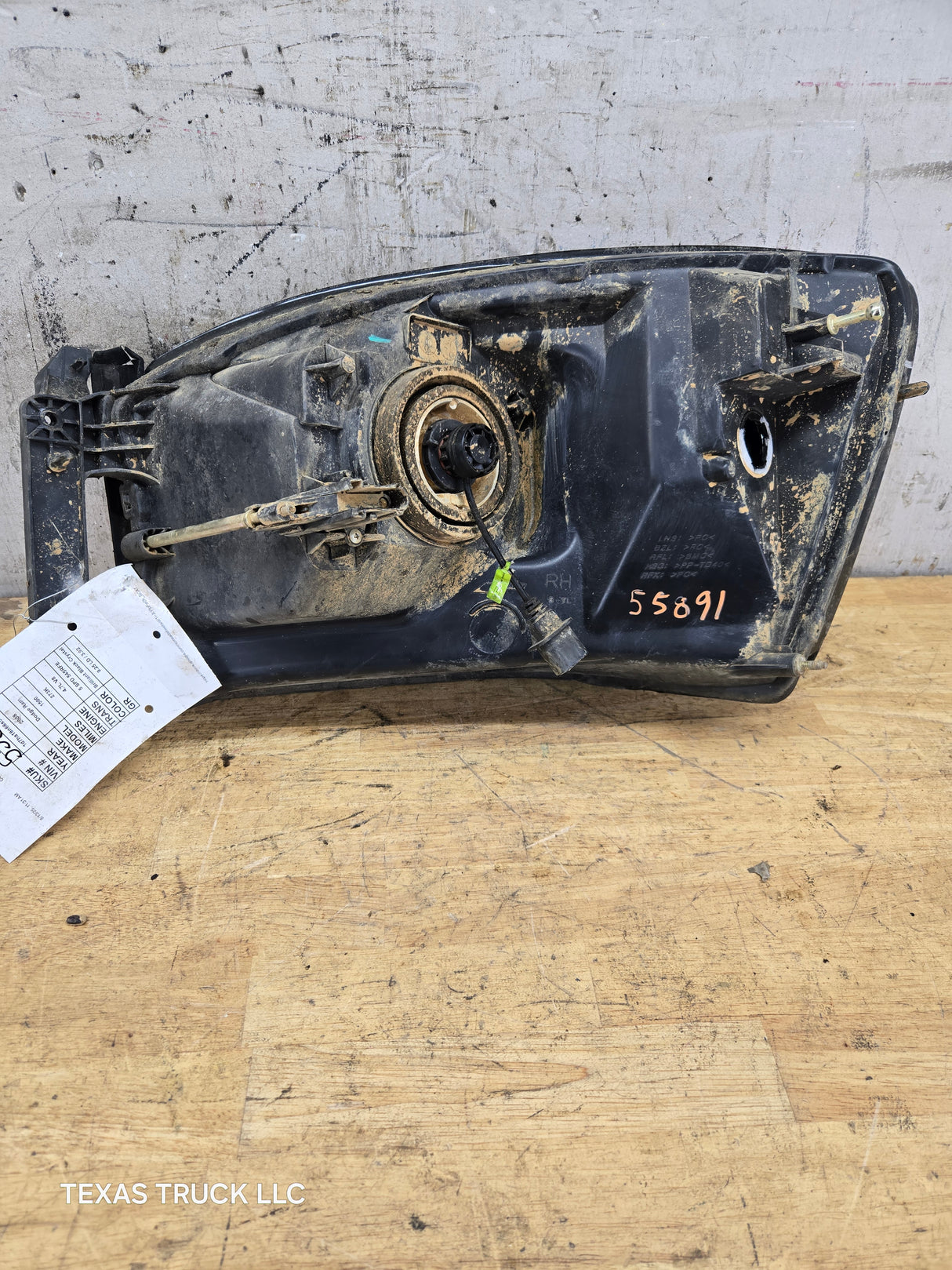 2006-2008 Dodge Ram 3rd Gen 1500 2500 3500 Smoked Headlight Pair