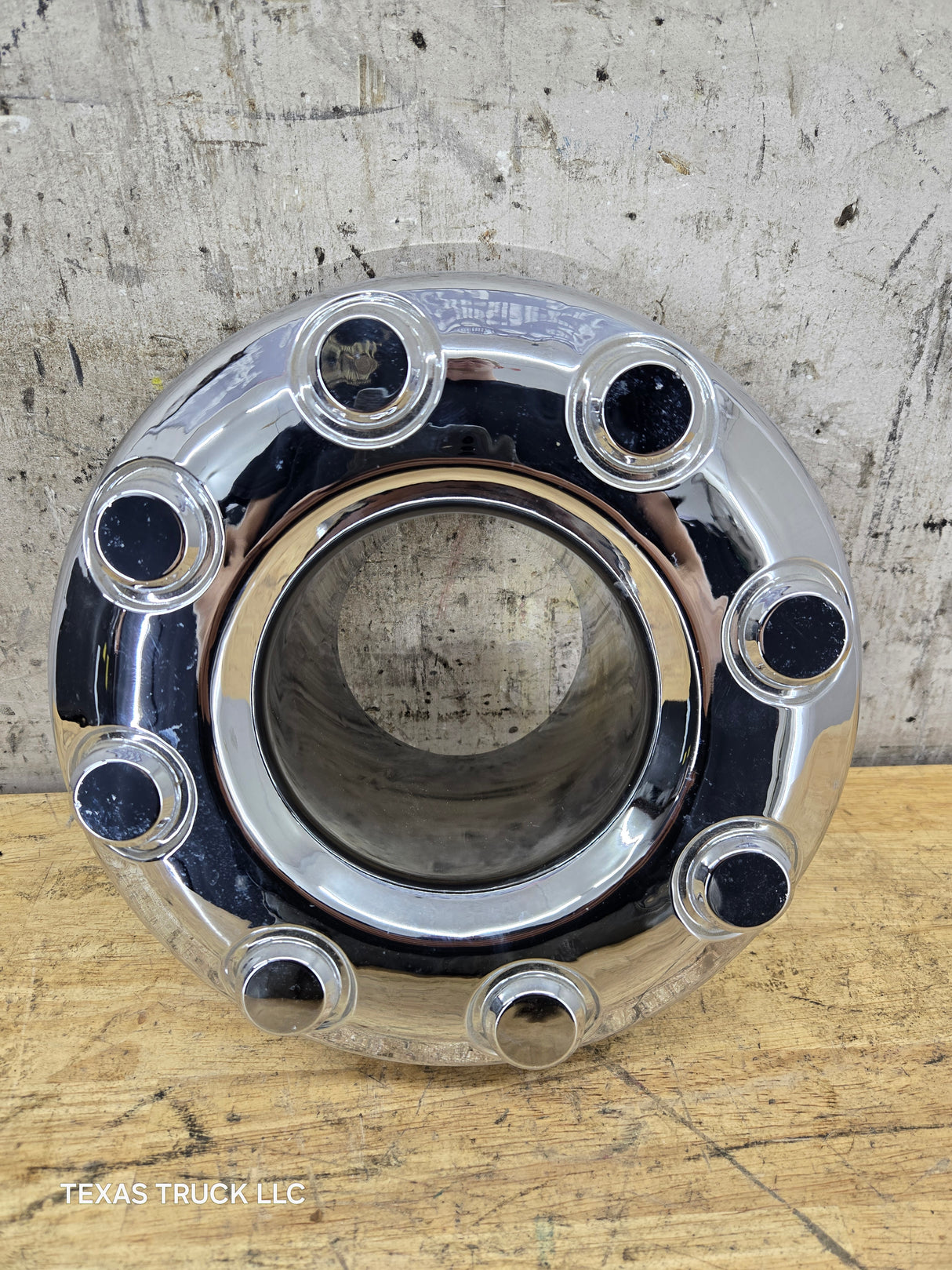 2008-2016 Ford Super Duty F350 Front DUALLY Hub Cap Chrome Center Cap 4x4 8 LUG