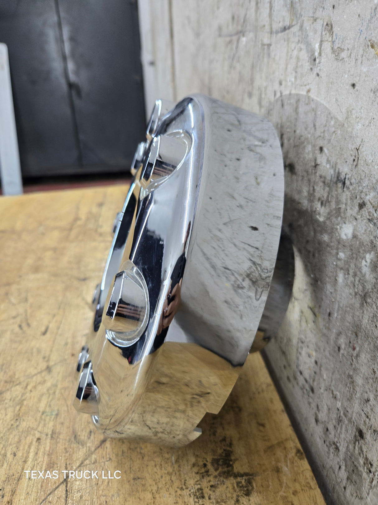 2008-2016 Ford Super Duty F350 Front DUALLY Hub Cap Chrome Center Cap 4x4 8 LUG