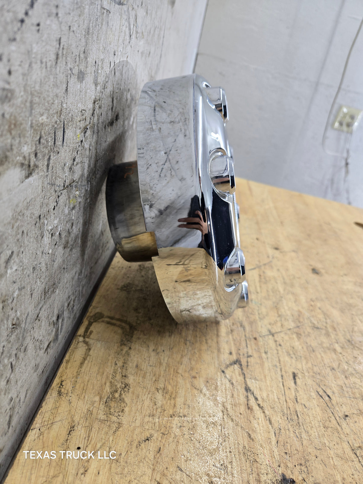 2008-2016 Ford Super Duty F350 Front DUALLY Hub Cap Chrome Center Cap 4x4 8 LUG