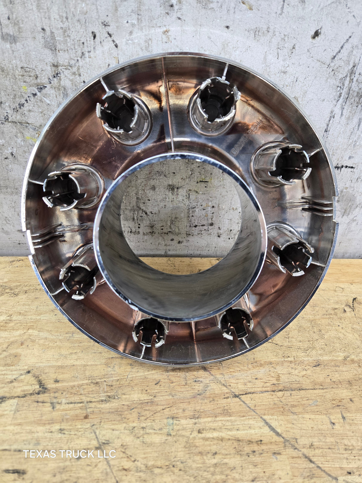 2008-2016 Ford Super Duty F350 Front DUALLY Hub Cap Chrome Center Cap 4x4 8 LUG