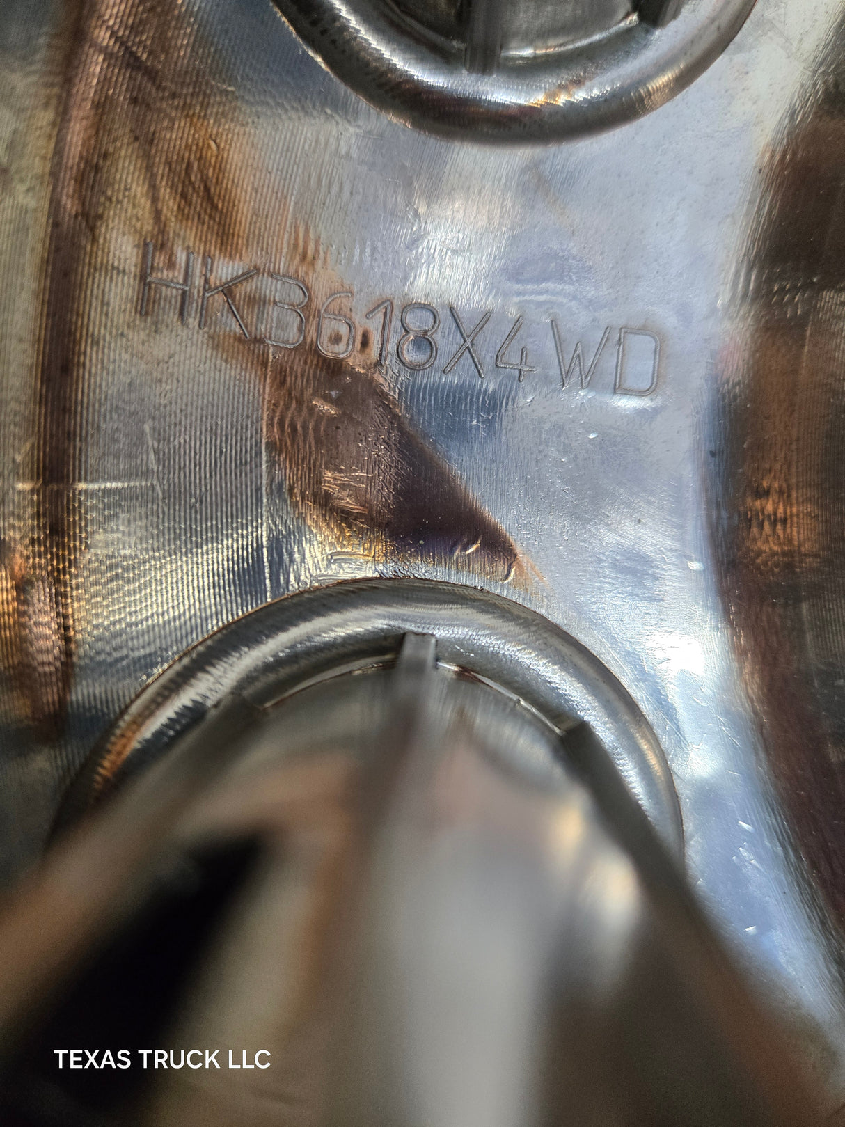 2008-2016 Ford Super Duty F350 Front DUALLY Hub Cap Chrome Center Cap 4x4 8 LUG