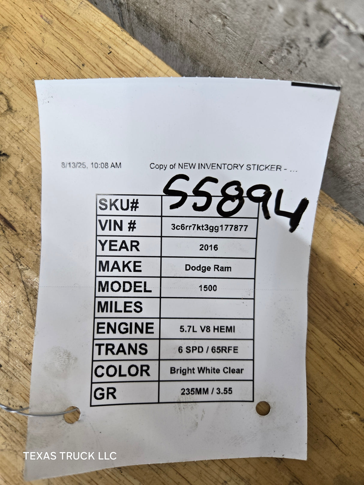 2013-2024 Dodge Ram 4th gen 1500 2500 3500 RH Passenger Side Headlight