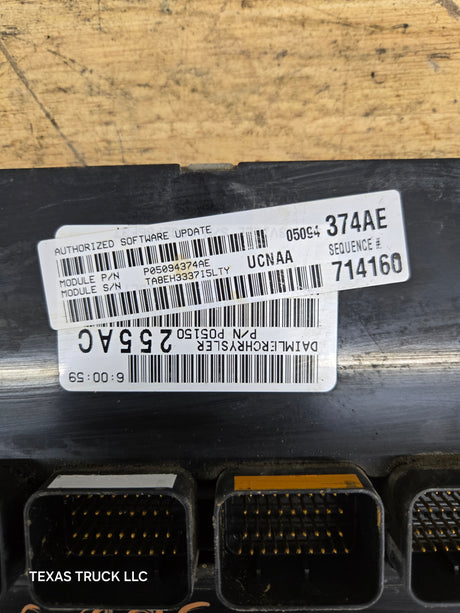 2008 Dodge Ram 1500 PCM P05094374AE