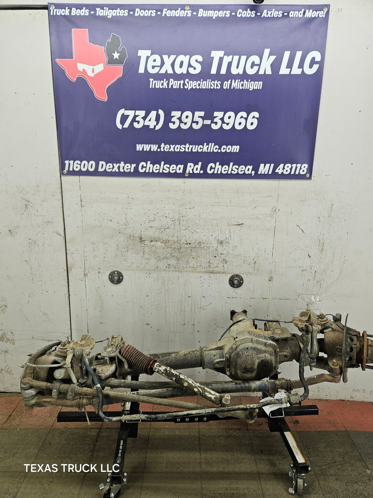 2005-2010 Ford Super Duty F250 F350 FRONT Axle 3.73 SRW 163k Miles