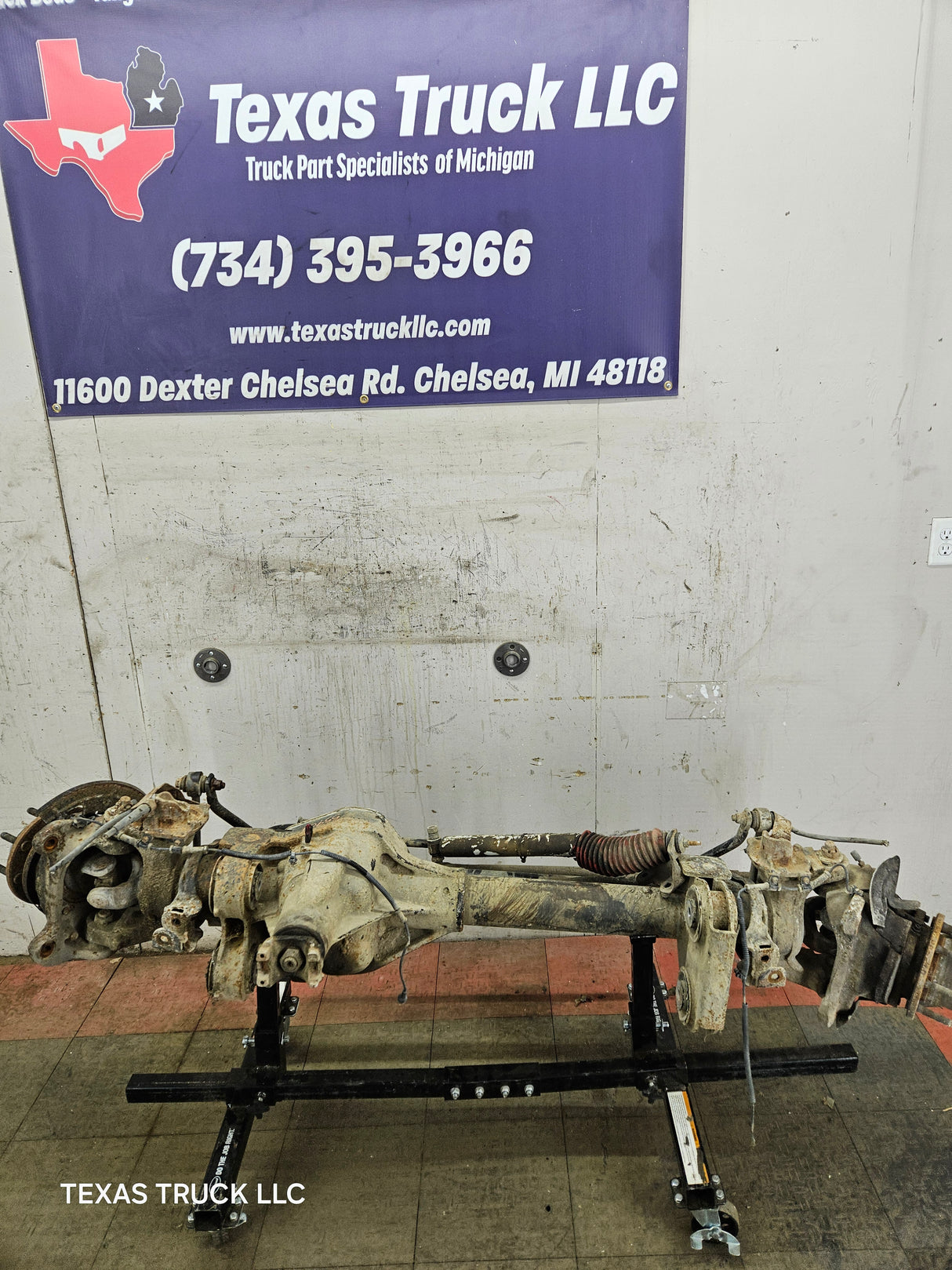 2005-2010 Ford Super Duty F250 F350 FRONT Axle 3.73 SRW 163k Miles