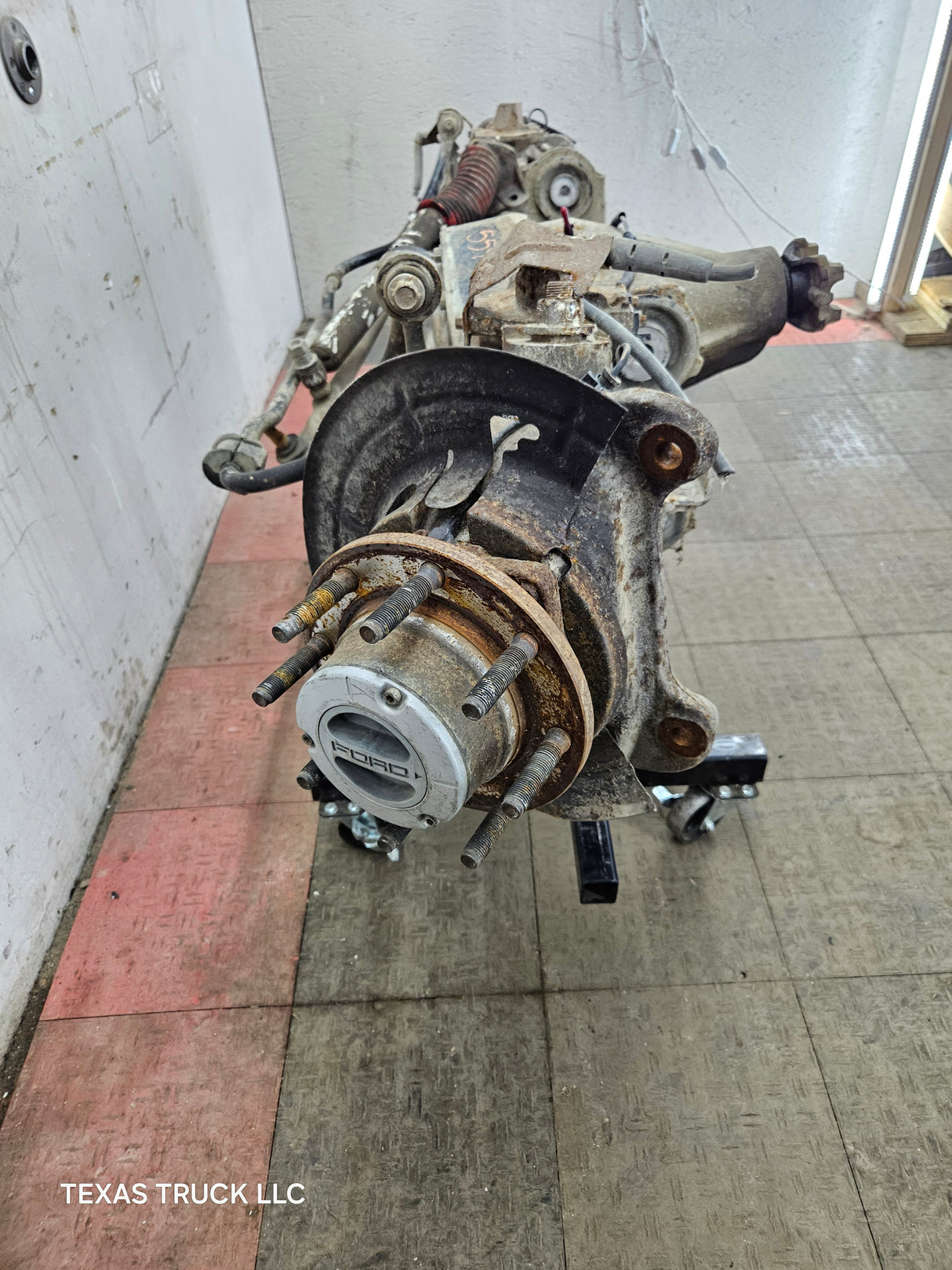 2005-2010 Ford Super Duty F250 F350 FRONT Axle 3.73 SRW 163k Miles