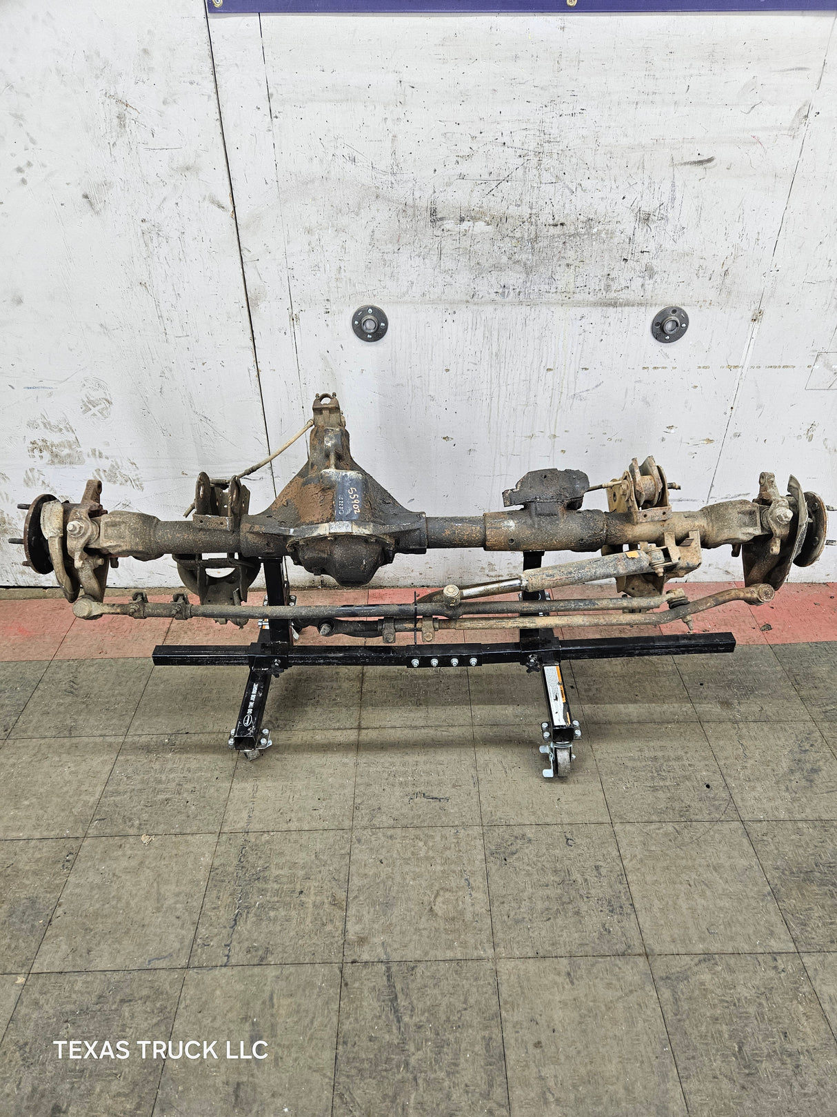 2001 Dodge Ram 1500 4wd 3.55 Front Axle Assembly Beam Assembly