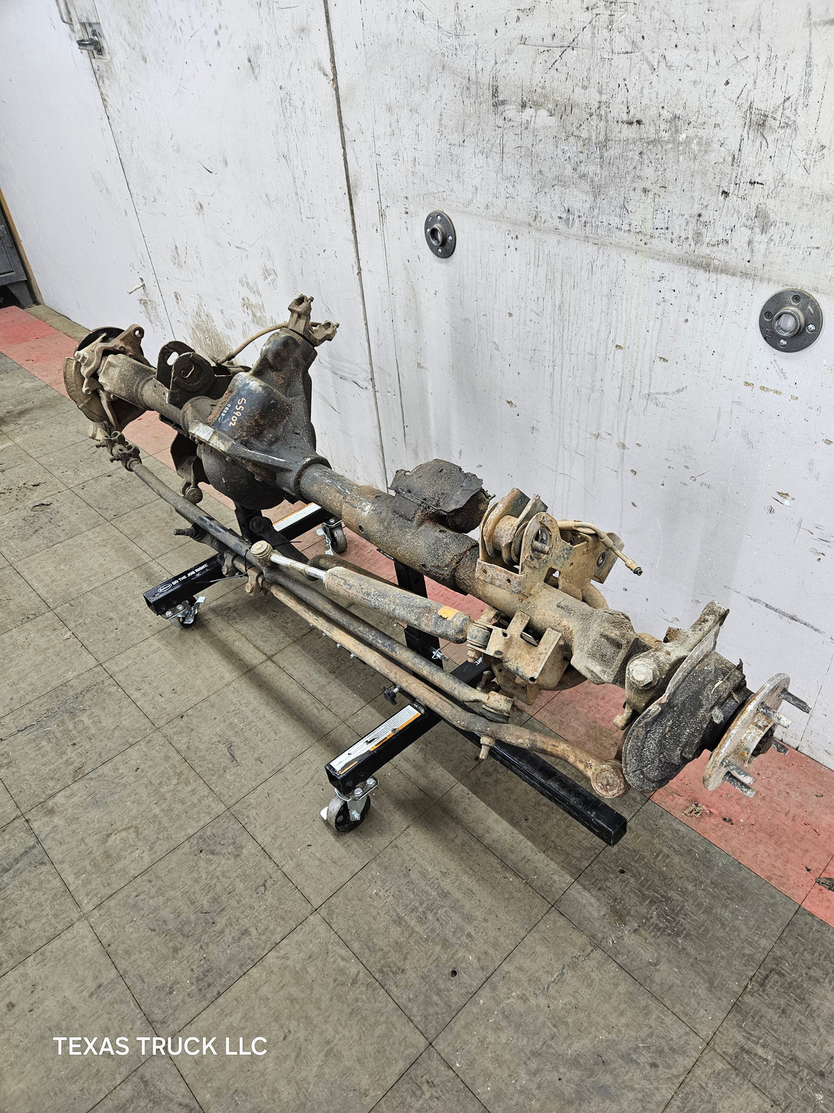 2001 Dodge Ram 1500 4wd 3.55 Front Axle Assembly Beam Assembly