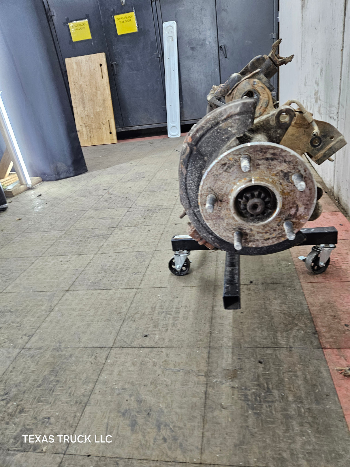 2001 Dodge Ram 1500 4wd 3.55 Front Axle Assembly Beam Assembly