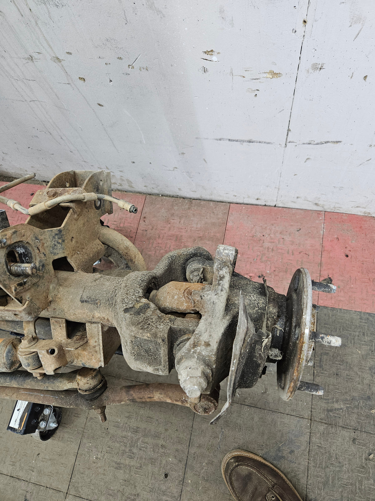 2001 Dodge Ram 1500 4wd 3.55 Front Axle Assembly Beam Assembly