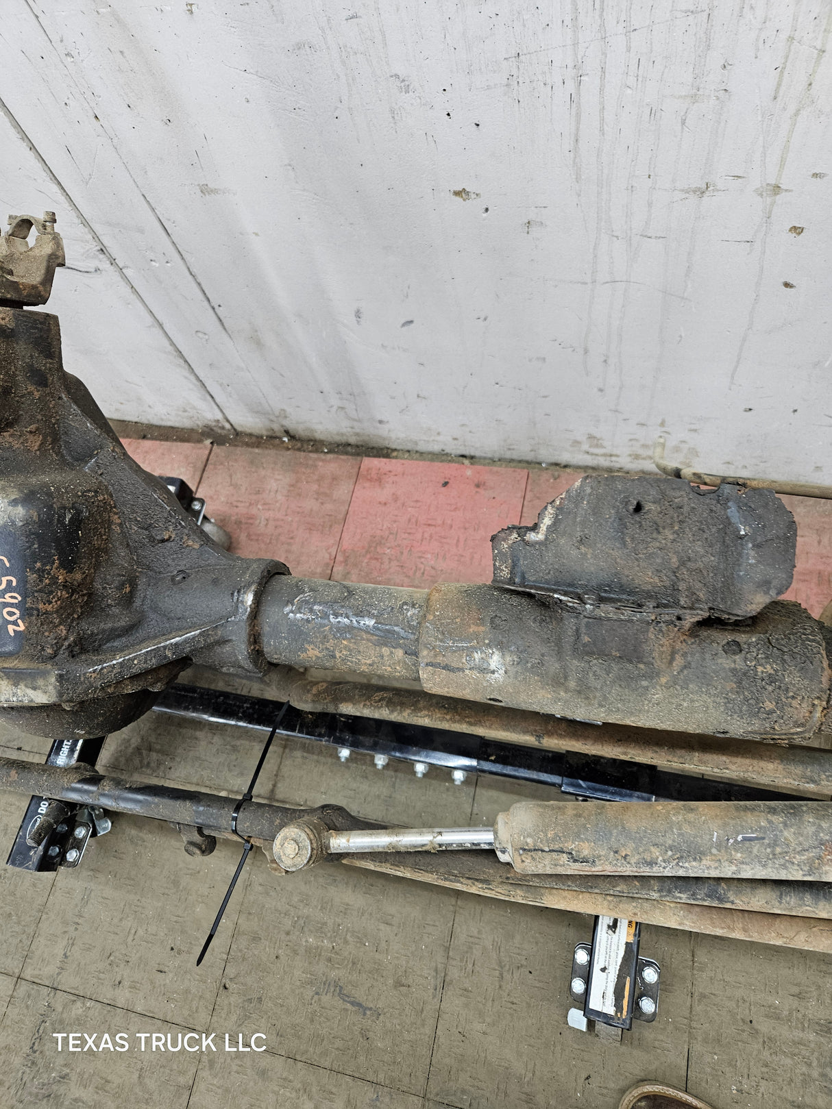 2001 Dodge Ram 1500 4wd 3.55 Front Axle Assembly Beam Assembly