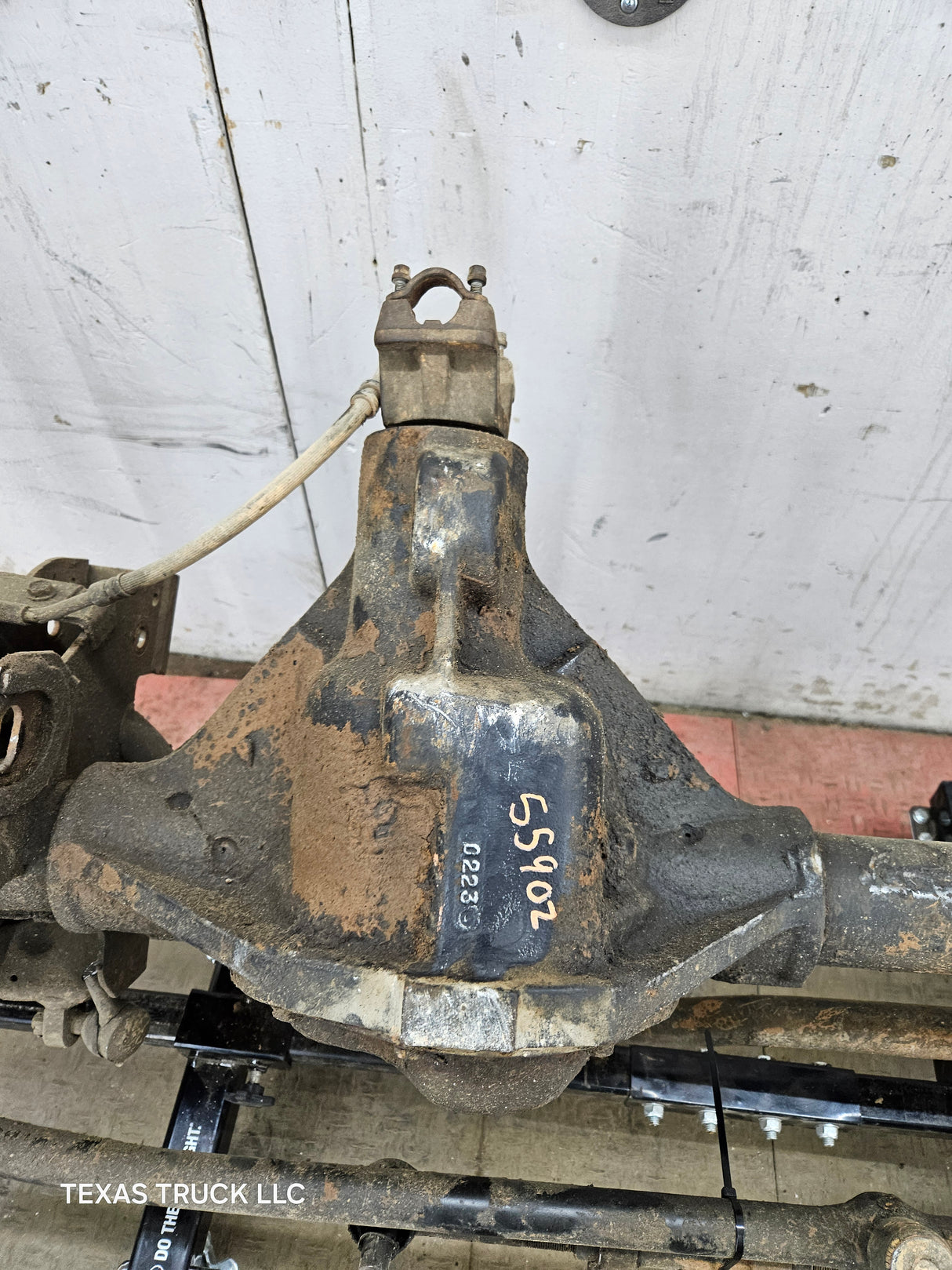 2001 Dodge Ram 1500 4wd 3.55 Front Axle Assembly Beam Assembly