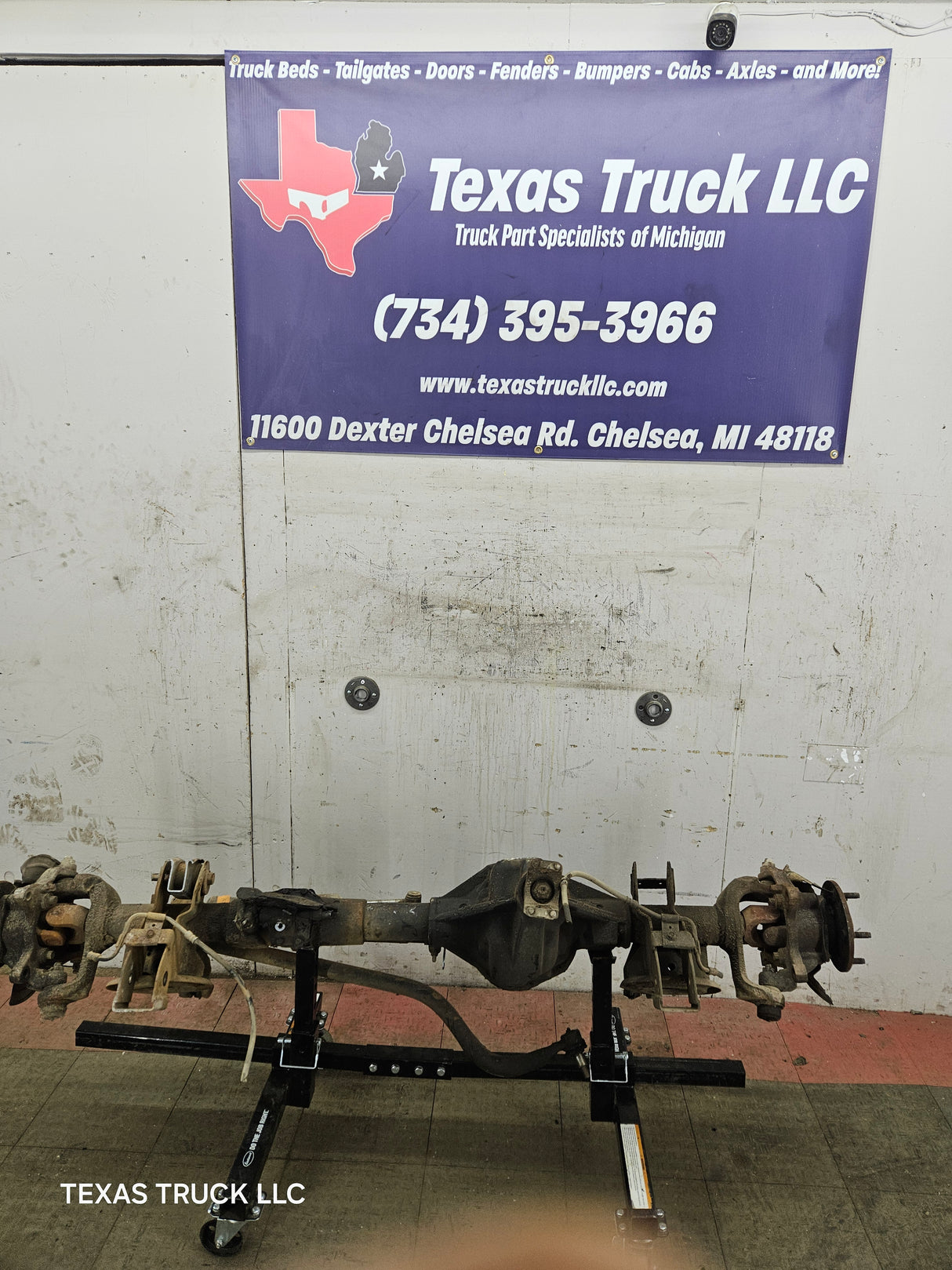 2001 Dodge Ram 1500 4wd 3.55 Front Axle Assembly Beam Assembly