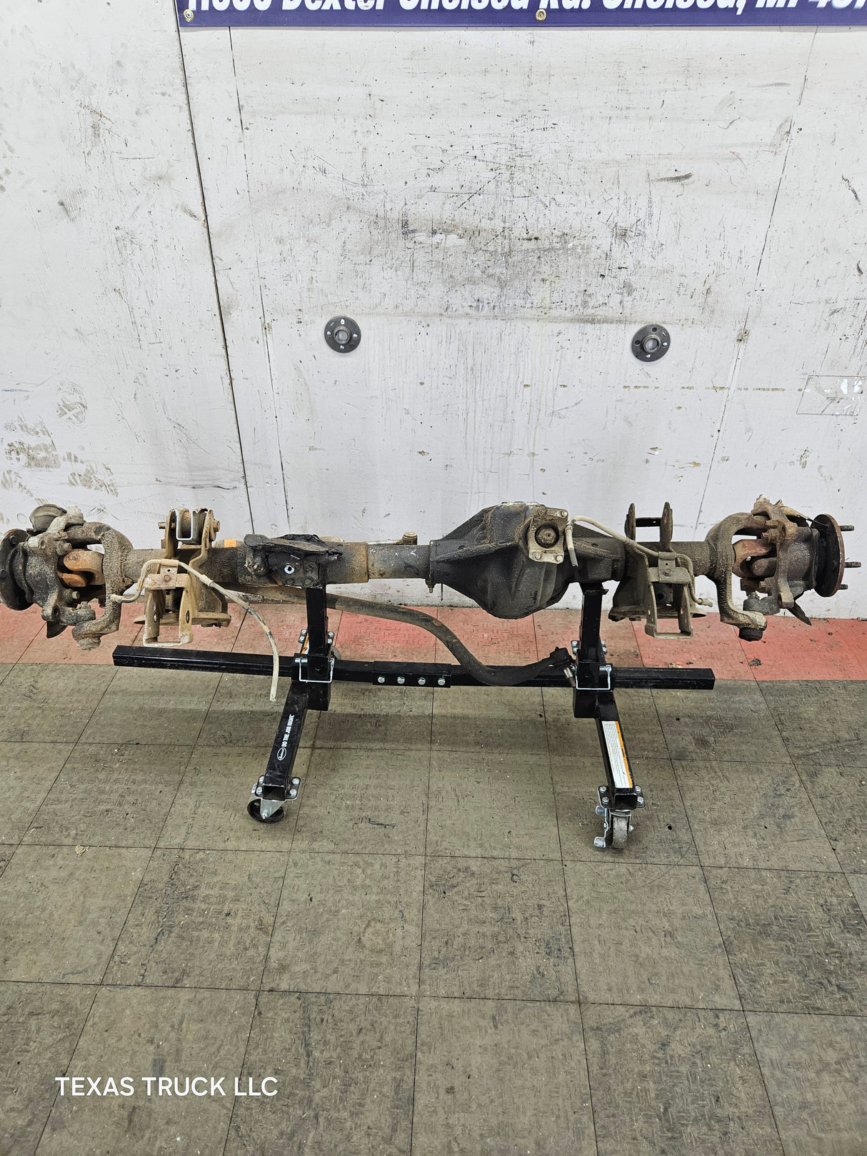 2001 Dodge Ram 1500 4wd 3.55 Front Axle Assembly Beam Assembly