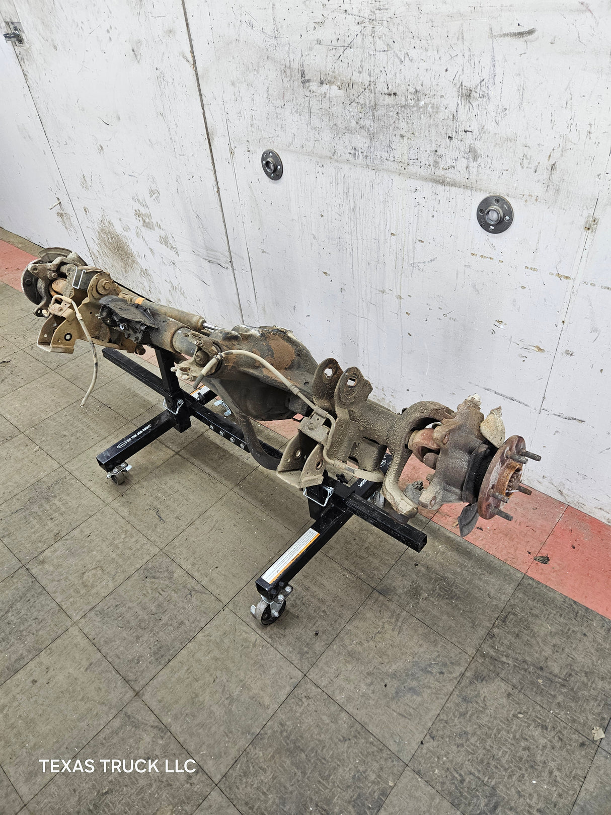 2001 Dodge Ram 1500 4wd 3.55 Front Axle Assembly Beam Assembly