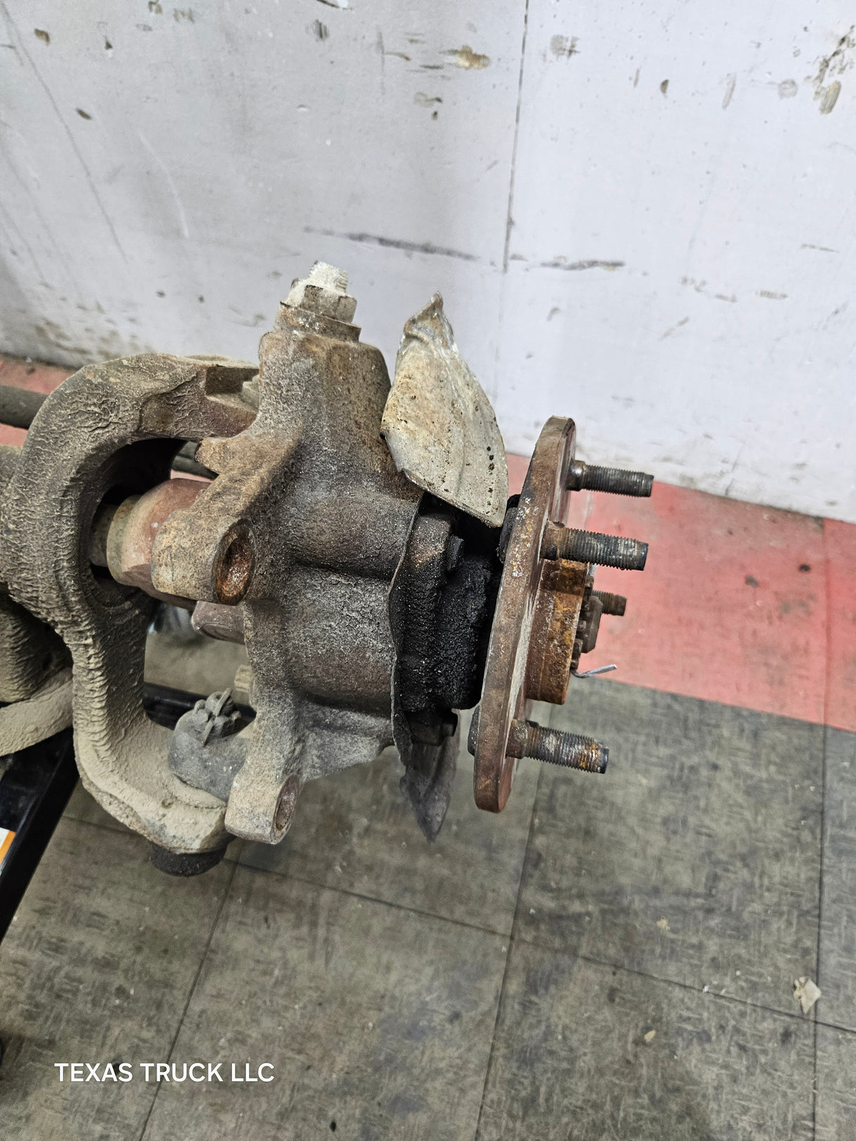 2001 Dodge Ram 1500 4wd 3.55 Front Axle Assembly Beam Assembly